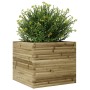 Impregnated pine wood planter 80x80x68.5 cm by vidaXL, Pots and planters - Ref: Foro24-3282483, Price: 245,38 €, Discount: %