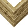 Impregnated pine wood planter 80x80x68.5 cm by vidaXL, Pots and planters - Ref: Foro24-3282483, Price: 245,38 €, Discount: %