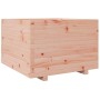 Jardinera madera maciza de abeto Douglas 70x70x49,5 cm de vidaXL, Maceteros y jardineras - Ref: Foro24-3282527, Precio: 158,8...