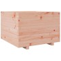 Jardinera madera maciza de abeto Douglas 70x70x49,5 cm de vidaXL, Maceteros y jardineras - Ref: Foro24-3282527, Precio: 158,8...