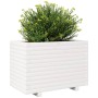 Solid white pine wood planter 70x40x49.5 cm by vidaXL, Pots and planters - Ref: Foro24-3282550, Price: 142,99 €, Discount: %