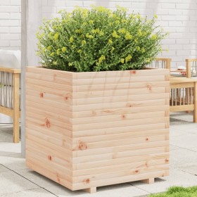 Solid pine wood planter 70x70x72.5 cm by vidaXL, Pots and planters - Ref: Foro24-3282584, Price: 210,99 €, Discount: %