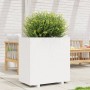 Solid white pine wood planter 70x40x72.5 cm by vidaXL, Pots and planters - Ref: Foro24-3282590, Price: 197,81 €, Discount: %