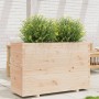 Jardinera madera maciza de pino 110x40x72,5 cm de vidaXL, Maceteros y jardineras - Ref: Foro24-3282599, Precio: 221,99 €, Des...