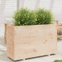 Jardinera madera maciza de pino 110x40x72,5 cm de vidaXL, Maceteros y jardineras - Ref: Foro24-3282599, Precio: 221,99 €, Des...