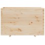 Jardinera madera maciza de pino 110x40x72,5 cm de vidaXL, Maceteros y jardineras - Ref: Foro24-3282599, Precio: 221,99 €, Des...