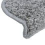 Alfombras de peldaños de escalera 15 uds gris 56x17x3 cm de vidaXL, Alfombrillas para escalones - Ref: Foro24-133892, Precio:...