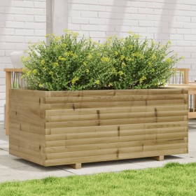 Impregnated pine wood planter 110x60x49.5 cm by vidaXL, Pots and planters - Ref: Foro24-3282573, Price: 199,99 €, Discount: %