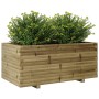 Impregnated pine wood planter 110x60x49.5 cm by vidaXL, Pots and planters - Ref: Foro24-3282573, Price: 195,45 €, Discount: %