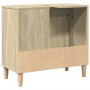 Armario de baño madera contrachapada roble Sonoma 65x33x60 cm de vidaXL, Tocadores de baño - Ref: Foro24-847406, Precio: 65,9...