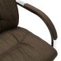 Silla de oficina voladiza de tela marrón de vidaXL, Sillas de oficina - Ref: Foro24-289338, Precio: 130,29 €, Descuento: %