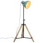 Worn blue floor lamp 25 W E27 75x75x90-150 cm by vidaXL, Lamps - Ref: Foro24-371895, Price: 115,05 €, Discount: %