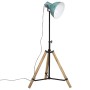 Worn blue floor lamp 25 W E27 75x75x90-150 cm by vidaXL, Lamps - Ref: Foro24-371895, Price: 115,05 €, Discount: %