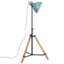 Worn blue floor lamp 25 W E27 75x75x90-150 cm by vidaXL, Lamps - Ref: Foro24-371895, Price: 115,05 €, Discount: %