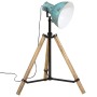 Worn blue floor lamp 25 W E27 75x75x90-150 cm by vidaXL, Lamps - Ref: Foro24-371895, Price: 115,05 €, Discount: %