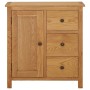 Solid oak wood sideboard 70x35x75 cm by vidaXL, Sideboards - Ref: Foro24-289188, Price: 225,99 €, Discount: %