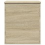 Sonoma oak engineered wood storage box 40x42x46 cm by vidaXL, Storage trunks - Ref: Foro24-840648, Price: 48,21 €, Discount: %