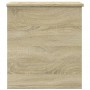 Sonoma oak engineered wood storage box 40x42x46 cm by vidaXL, Storage trunks - Ref: Foro24-840648, Price: 48,21 €, Discount: %