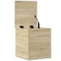 Sonoma oak engineered wood storage box 40x42x46 cm by vidaXL, Storage trunks - Ref: Foro24-840648, Price: 48,21 €, Discount: %