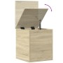 Sonoma oak engineered wood storage box 40x42x46 cm by vidaXL, Storage trunks - Ref: Foro24-840648, Price: 48,21 €, Discount: %