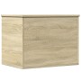 Sonoma oak engineered wood storage box 60x42x46 cm by vidaXL, Storage trunks - Ref: Foro24-840655, Price: 69,99 €, Discount: %