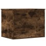 Smoked oak engineered wood storage box 60x42x46 cm by vidaXL, Storage trunks - Ref: Foro24-840657, Price: 64,01 €, Discount: %