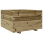 Jardinera madera de pino impregnada 80x80x49,5 cm de vidaXL, Maceteros y jardineras - Ref: Foro24-3282533, Precio: 189,39 €, ...