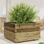 Jardinera madera de pino impregnada 80x80x49,5 cm de vidaXL, Maceteros y jardineras - Ref: Foro24-3282533, Precio: 189,39 €, ...