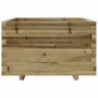 Jardinera madera de pino impregnada 80x80x49,5 cm de vidaXL, Maceteros y jardineras - Ref: Foro24-3282533, Precio: 189,39 €, ...