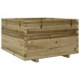 Jardinera madera de pino impregnada 80x80x49,5 cm de vidaXL, Maceteros y jardineras - Ref: Foro24-3282533, Precio: 189,39 €, ...