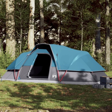 Igloo family tent 9 people waterproof blue by vidaXL, tents - Ref: Foro24-94564, Price: 152,06 €, Discount: %