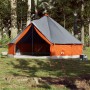 Tienda familiar tipi 12 personas impermeable gris naranja de vidaXL, Tiendas de campaña - Ref: Foro24-94593, Precio: 262,04 €...