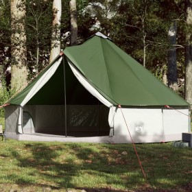 Family tent tipi 12 people waterproof green by vidaXL, tents - Ref: Foro24-94591, Price: 278,22 €, Discount: %