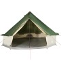 Family tent tipi 12 people waterproof green by vidaXL, tents - Ref: Foro24-94591, Price: 278,22 €, Discount: %