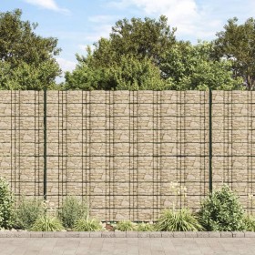 Garden privacy screen PVC gray stone look 35x0.19 m by vidaXL, fence panels - Ref: Foro24-4005542, Price: 37,52 €, Discount: %