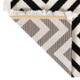 Black and beige flat woven outdoor rug 80x150 cm by vidaXL, Outdoor protectors - Ref: Foro24-317066, Price: 29,83 €, Discount: %