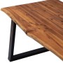 Solid acacia wood dining table 170x90x75 cm by vidaXL, Kitchen and dining tables - Ref: Foro24-325295, Price: 312,74 €, Disco...