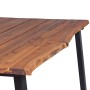 Solid acacia wood dining table 170x90x75 cm by vidaXL, Kitchen and dining tables - Ref: Foro24-325295, Price: 312,74 €, Disco...