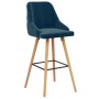 Kitchen stools 2 units blue velvet by vidaXL, Kitchen stools - Ref: Foro24-289463, Price: 211,99 €, Discount: %