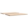 Rectangular table top 2 pcs pine wood 80x40x1.7 cm by vidaXL, Table tops - Ref: Foro24-847414, Price: 41,99 €, Discount: %