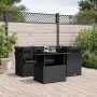 5-piece garden furniture set and black synthetic rattan cushions by vidaXL, Garden sets - Ref: Foro24-3266555, Price: 363,76 ...