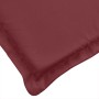 Cushion for lounger red melange fabric 186x58x3 cm by vidaXL, Cushions for chairs and sofas - Ref: Foro24-4002485, Price: 40,...