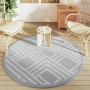 Gray PP outdoor rug Ø160 cm by vidaXL, Outdoor protectors - Ref: Foro24-368569, Price: 23,99 €, Discount: %