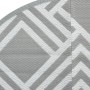 Gray PP outdoor rug Ø160 cm by vidaXL, Outdoor protectors - Ref: Foro24-368569, Price: 23,99 €, Discount: %