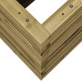 Impregnated pine wood planter 110x40x68.5 cm by vidaXL, Pots and planters - Ref: Foro24-3282498, Price: 221,99 €, Discount: %