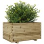 Jardinera madera de pino impregnada 90x60x49,5 cm de vidaXL, Maceteros y jardineras - Ref: Foro24-3282568, Precio: 182,29 €, ...