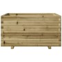 Jardinera madera de pino impregnada 90x60x49,5 cm de vidaXL, Maceteros y jardineras - Ref: Foro24-3282568, Precio: 182,29 €, ...