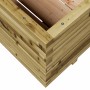 Impregnated pine wood planter 90x60x49.5 cm by vidaXL, Pots and planters - Ref: Foro24-3282568, Price: 182,29 €, Discount: %