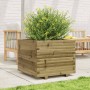 Jardinera madera de pino impregnada 60x60x49,5 cm de vidaXL, Maceteros y jardineras - Ref: Foro24-3282523, Precio: 142,99 €, ...