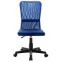 Silla de oficina de tela de malla azul 44x52x100 cm de vidaXL, Sillas de oficina - Ref: Foro24-289516, Precio: 70,18 €, Descu...